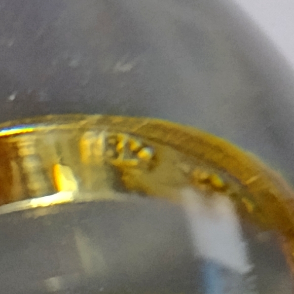 18KT Milor Made in ITALY  🪙 Yellow Gold Herringbo - Picture 7 of 8